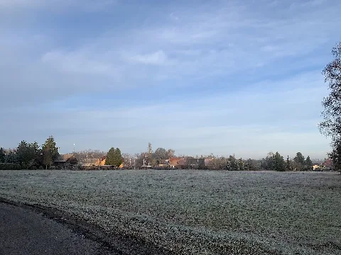 Calau Werchow Plieskendorf Ortsansicht Von Bahnhofstraße