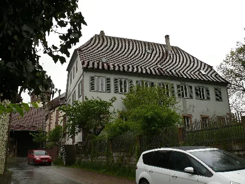 Calw Altburg Pfarrhaus Ansicht Von Oso