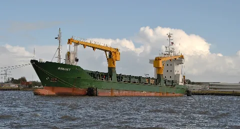 Cargo Granat, Emder Hafen