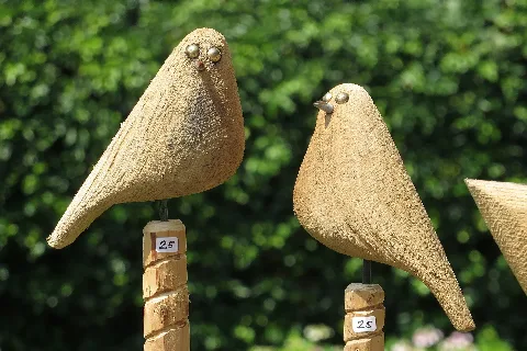 Carved Birds