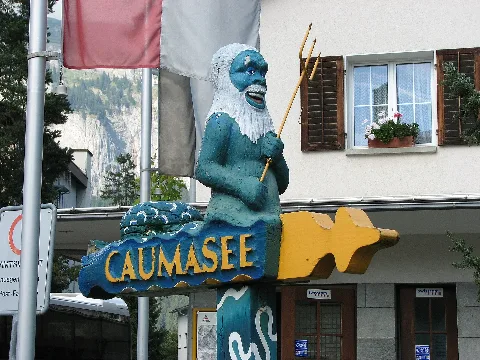 Caumasee Sign Flims Waldhaus