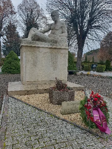Friedhof Stadtilm, Thüringen. Details zum Denkmal unter http://www.denkmalprojekt.org/2023/stadtilm_friedhof-denkmal_ilm-kreis_wk1_th.html