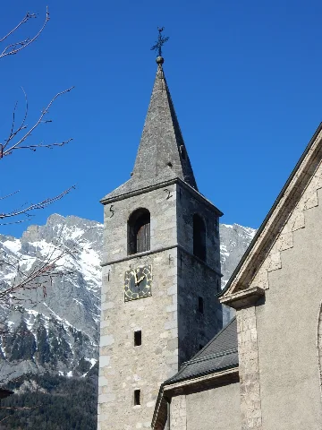 Chamoson, Église Paroissiale, Clocher
