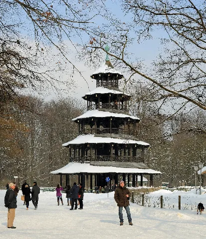 Chinese Tower In February