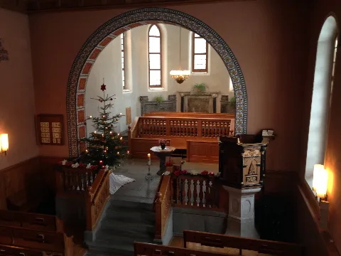 Chorraum Reformierte Kirche Igis