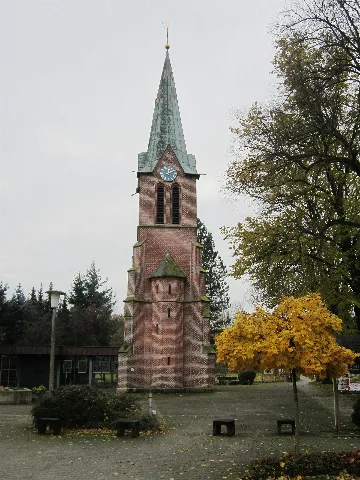 Church Tower In Apeldorn (Lower Saxony) Germany 01