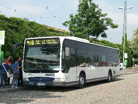 Citaro Mercedes Sweg Kehl Bahnhof