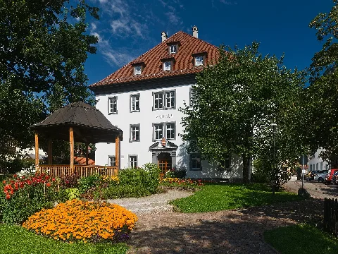 City Hall Of Bad Hindelang On A Sunny Summer Day