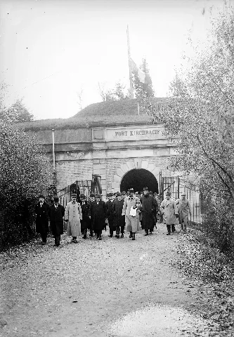 Clemenceau Sort Du Fort De Kirchbach 1919