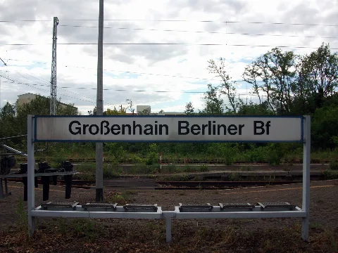 Clp 20100619 Bf Großenhain Berl Bf Stationsschild