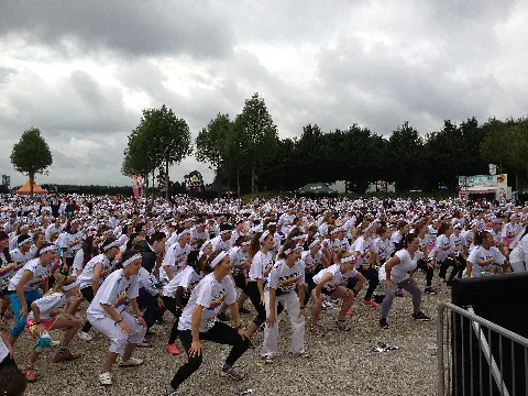 Color Run Munich Warming Up
