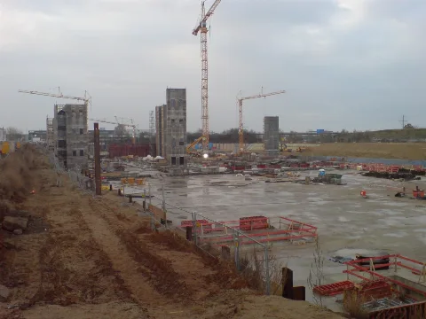 Construction Of Loop5 Shopping Centre