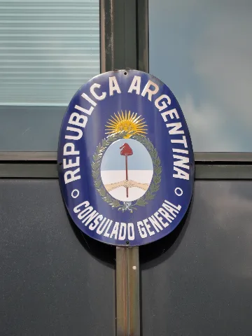 Consulate General Argentina (Hamburg Rotherbaum).Plaque.ajb