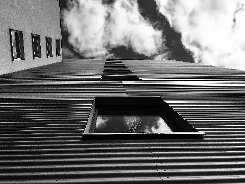 Corrugated Tin And Sky Flickr Mondo79