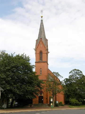 Cuxhaven Herz Jesu Kirche Ehemals "Katholische Garnisonkirche 2008 By Raboe 001
