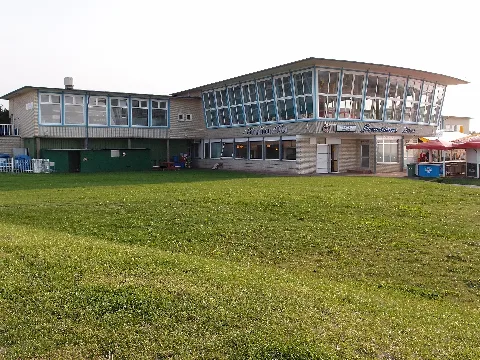 Cuxhaven Steinmarner Seedeich Döser Strandhaus Ansicht Von Nordwesten