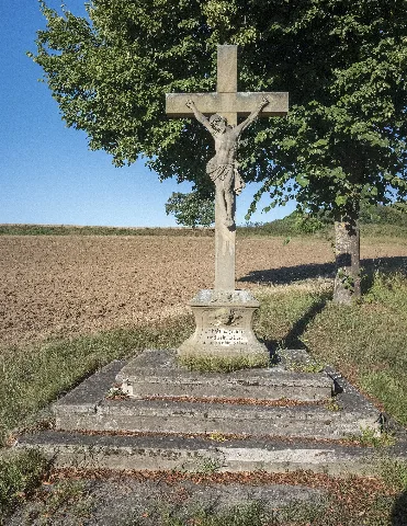 D 6 74 153 13 Wegkreuz Hinterbach, Humprechtshausen