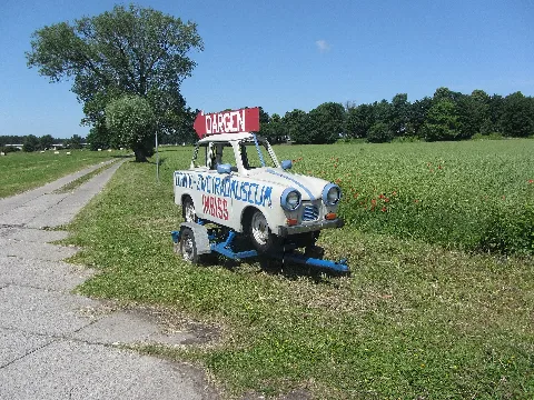 Dargen Werbung Zweiradmuseum Trabant 2013 06 20