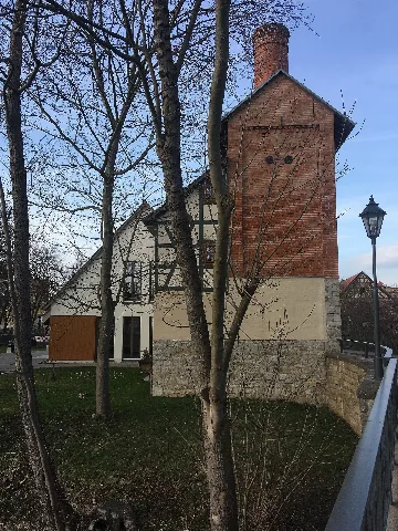 Darrturm Der Ehemaligen Malzdarre, Gemeindeverwaltung Mellingen, Thüringen, Deutschland 01