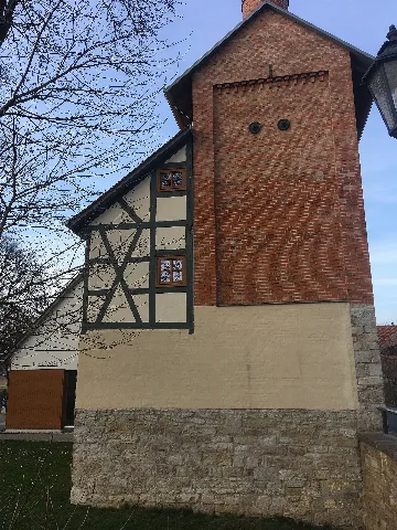 Darrturm Der Ehemaligen Malzdarre, Gemeindeverwaltung Mellingen, Thüringen, Deutschland 02