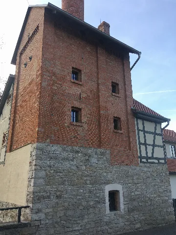 Darrturm Der Ehemaligen Malzdarre, Gemeindeverwaltung Mellingen, Thüringen, Deutschland 03
