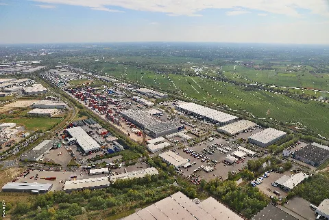 Das Güterverkehrszentrum Bremen