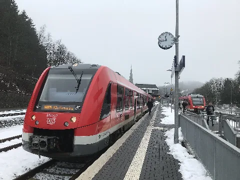 Db 620 537 Brügge(Westf)
