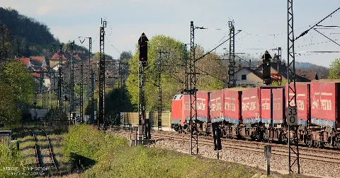 Db Br 152 119 4, Güterzug Cargo Train (De) Treuchtlingen 20.04.2014 (14162733715)