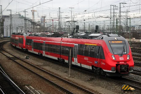 Db Class 442 604 Regio Db Nuremberg Hauptbahnhof