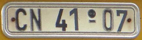 Ddr Licenseplate