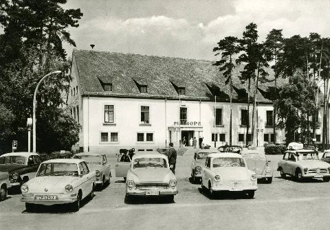 Ddr Postcard 1971 Hermsdorfer Kreuz