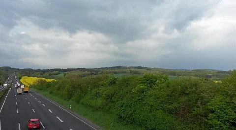 De Ni Grosserstaufenberg Von Der A7 Aus 2014 04 22