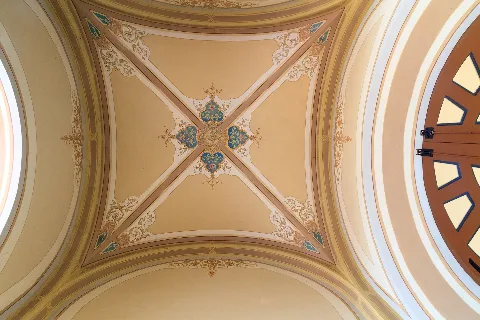 Deckenbemalung Im Schlosstor Aurich Msu 9941