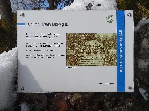 Denkmal König Ludwig Ii Murnau Tafel