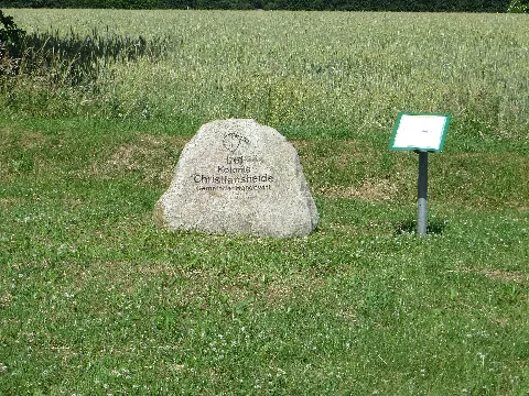 Denkmalstein Von Kolonie Handewitt