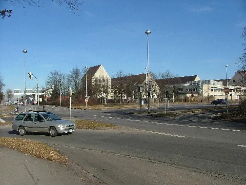 Der Berliner Platz,Der Verkehrreichste Platz In Kempten Panoramio