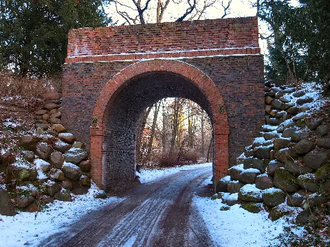 Dessau,Georgium Der Holländische Bogen (Roter Bogen)