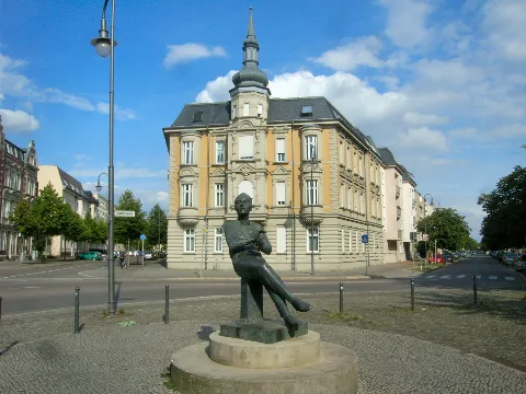 Dessau,Kurt Weill Denkmal