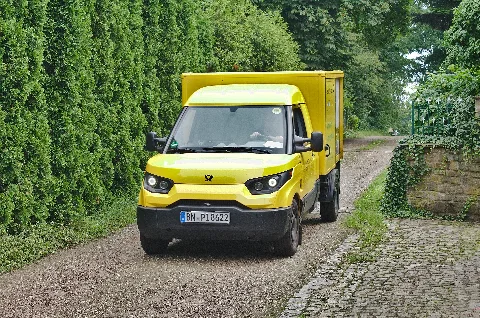 Deutsche Post Streetscooter B14 Test Sandkrug