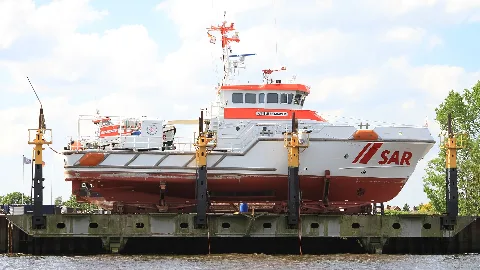 Die Anneliese Kramer Bei Der Fassmer Werft