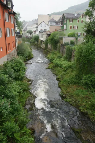 Die Gutach In Hornberg (The Gutach At Hornberg) Geo En.hlipp.de 12735