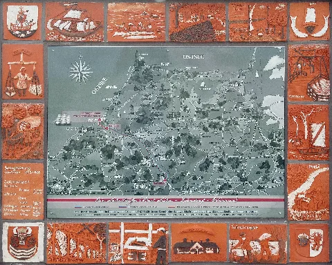 Die Salzstraße 1243 1907 Bad Sülze Dändorf Wismar