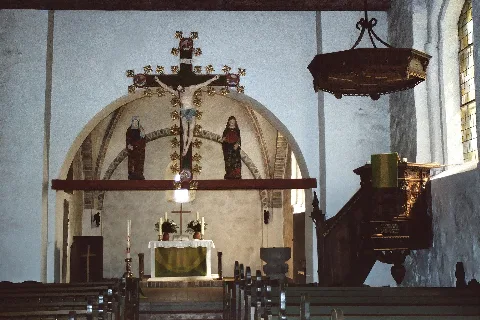 Die Sankt Laurentius Kirche Innenansicht