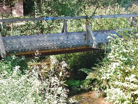 Die Teinach Beim Lautenbachhof Mit Brücke Am Gweih Panoramio