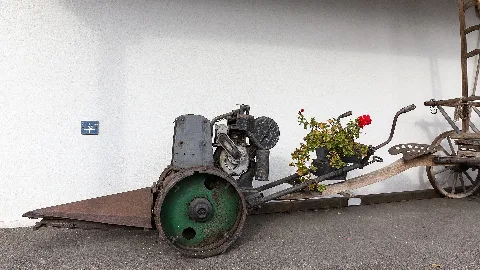 Die "Urversion" Des Rapid Einachstraktors Beim Rapid Museum In Schöftland Ag, Schweiz