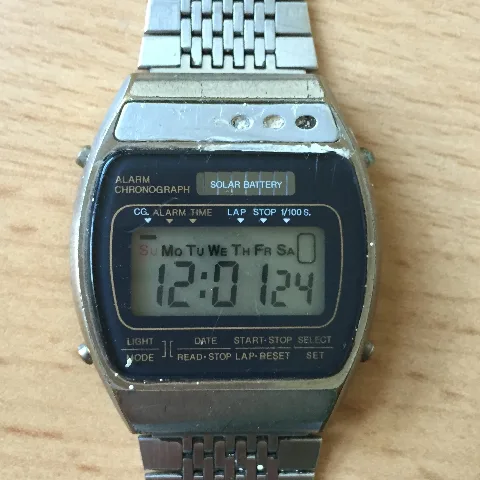 Digitaluhr Timeton 1979