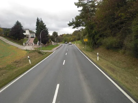 Dingelstädter Straße B247 Ortseingang Kallmerode Panoramio