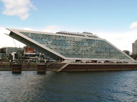 Dockland Hamburg Germany Viewfromelbe