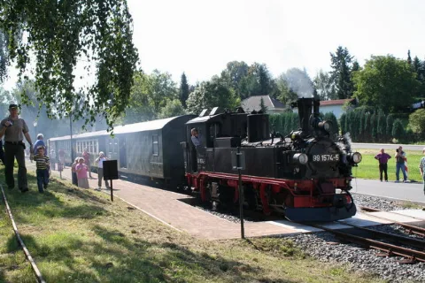 Doellnitzbahn Train At Glossen Geo.hlipp.de 5055