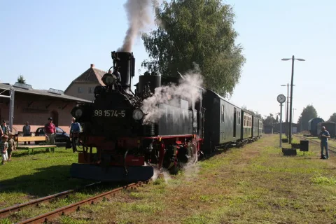 Dollnitzbahn Train At Mugeln Geo.hlipp.de 5052